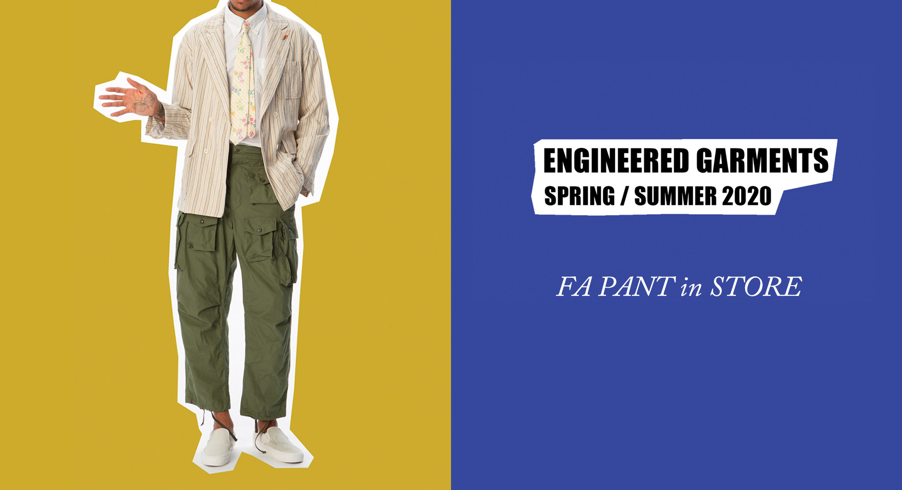 〈ENGINEERED GARMENTS〉- FA PANT in STOREE