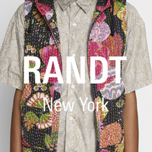 NEPENTHES AMERICA プロデュース〈RANDT〉春夏コレクションが到着